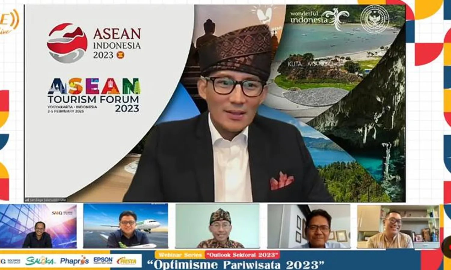 Sandiaga Uno Usung Semangat 3G untuk Indonesia Turizem yang akan Terus Menanjak